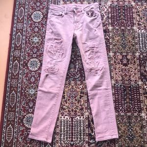 American Eagle pink jeans size 29/32